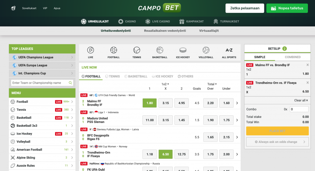 CampoBet Anmeldelse