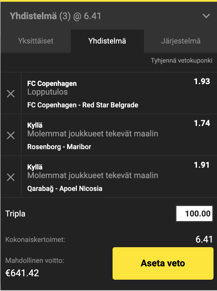 Veikkausvihjeet